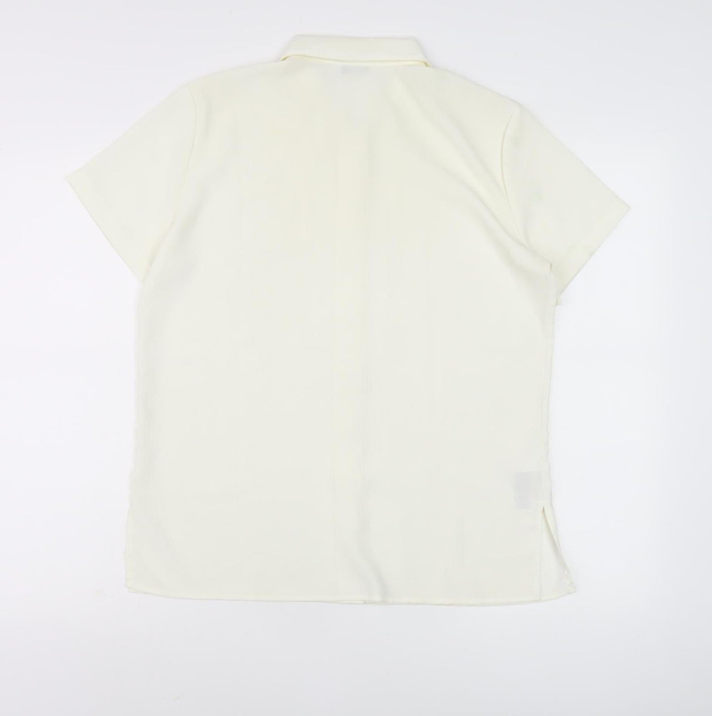 Marks and Spencer Ivory Collared Button-Up Shirt