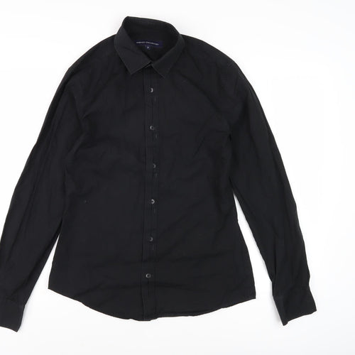 French Connection Men's Black S Dress Shirt