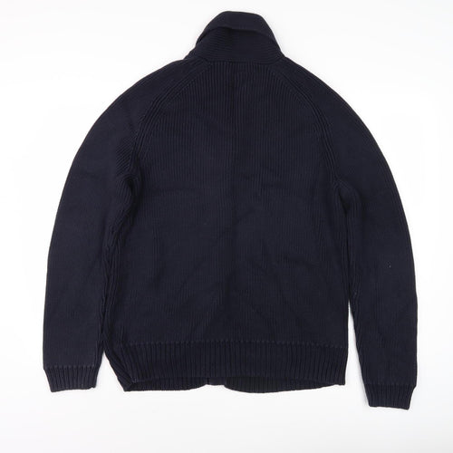 Gap Men's Black Knit Cardigan Jacket Size L