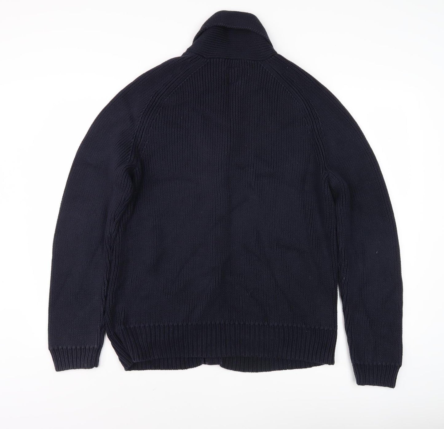 Gap Men's Black Knit Cardigan Jacket Size L