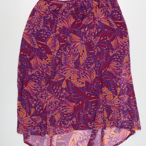 Debenhams Women's Multicoloured A-Line Midi Skirt, Size 10