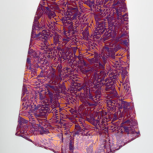 Debenhams Women's Multicoloured A-Line Midi Skirt, Size 10