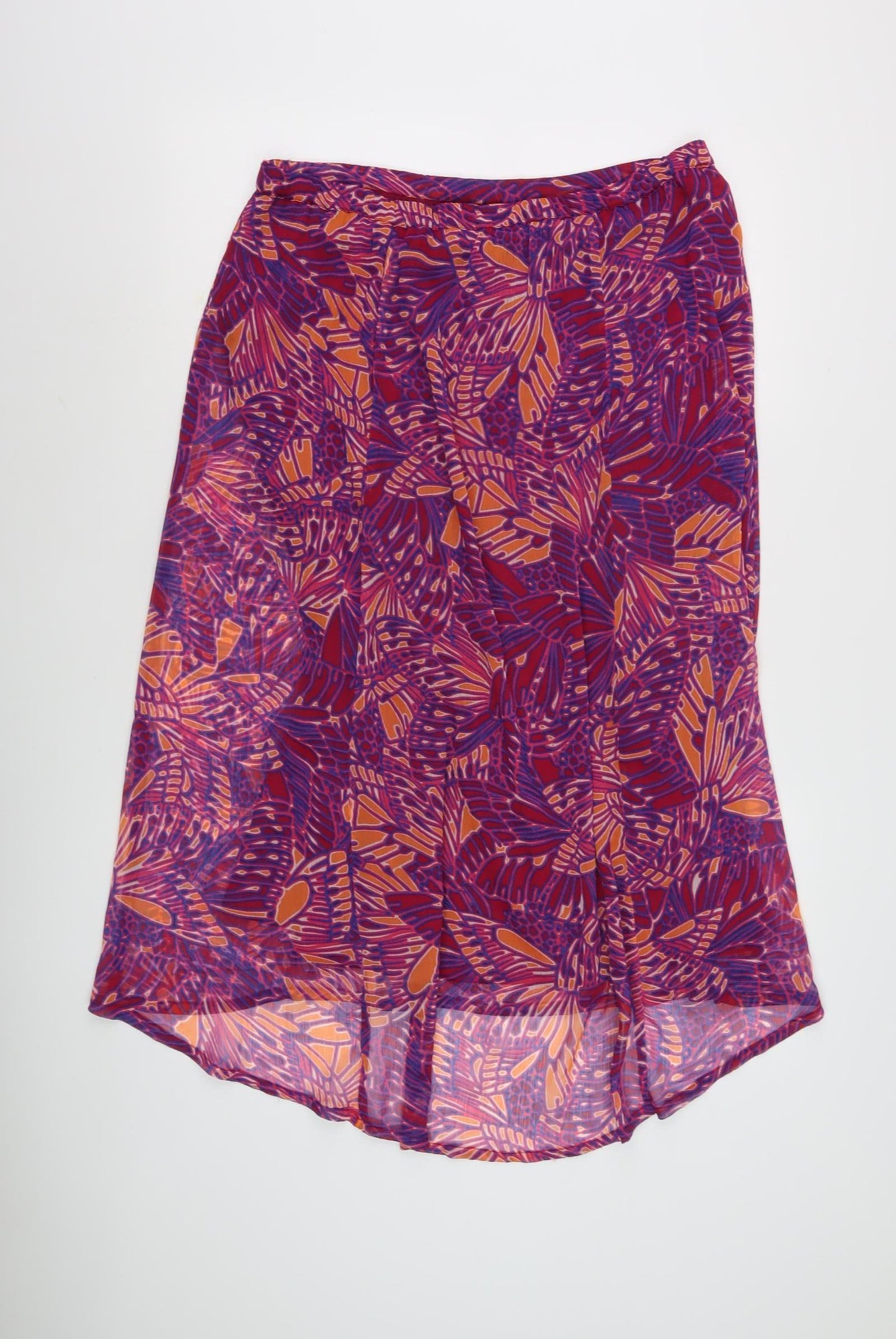 Debenhams Women's Multicoloured A-Line Midi Skirt, Size 10