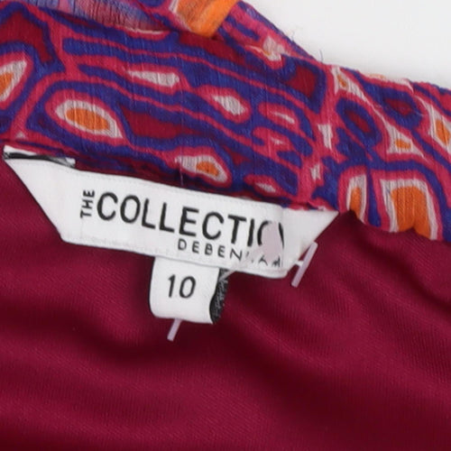 Debenhams Women's Multicoloured A-Line Midi Skirt, Size 10