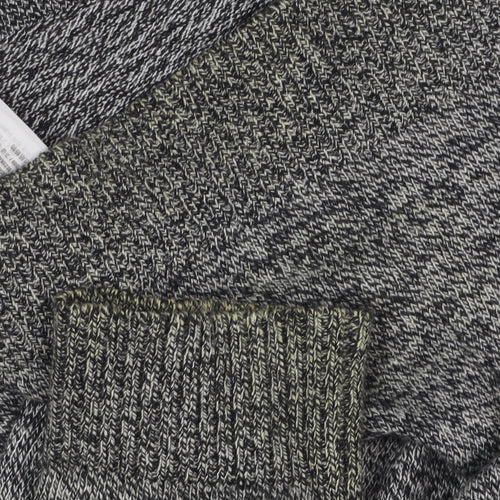 Hollister Men's Grey Roll Neck Pullover Jumper M