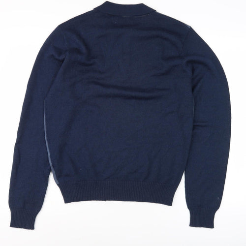Penguin Men's Blue Pullover Jumper L Classic Knit