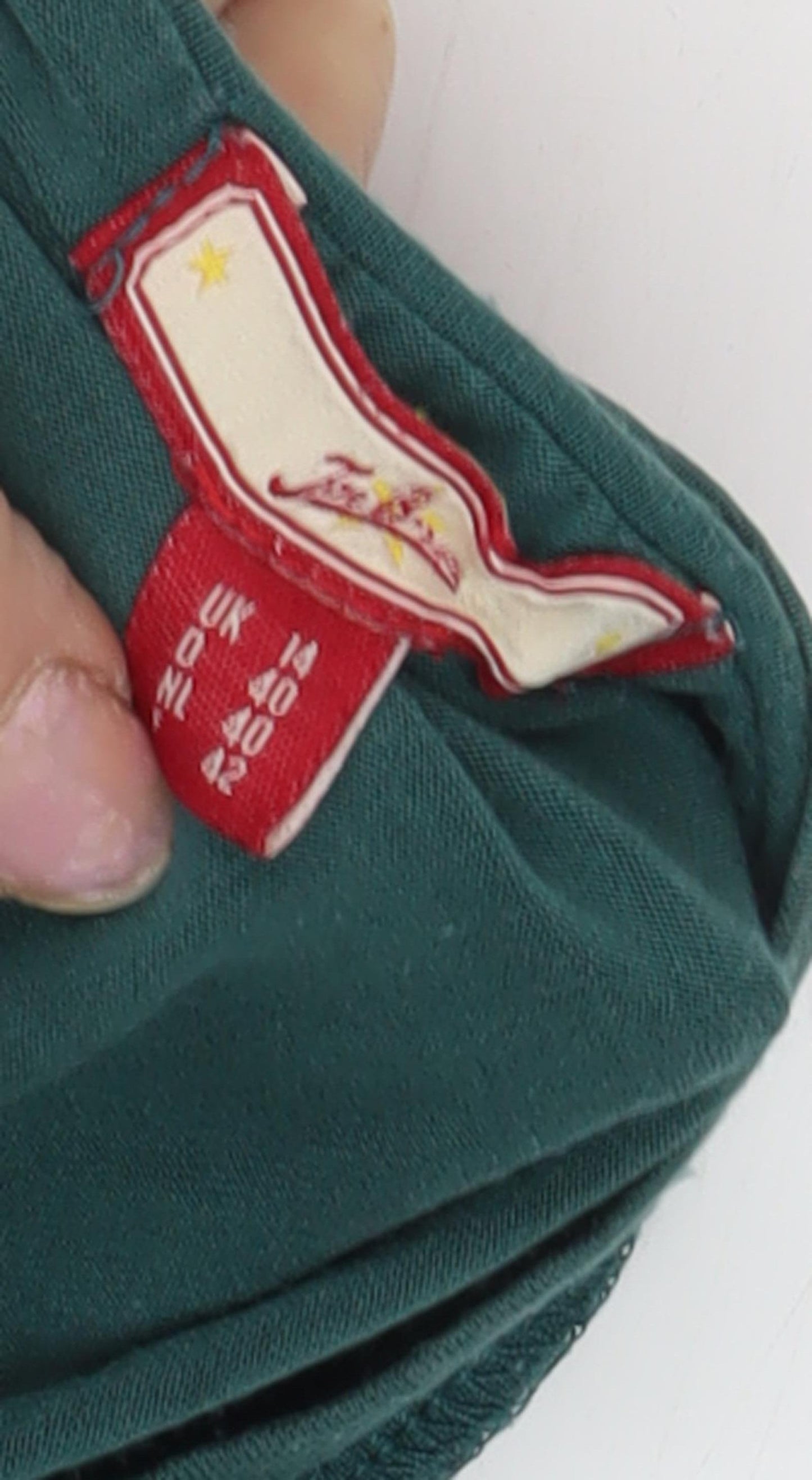 Women's Green Floral Embroidered Asymmetric Dress