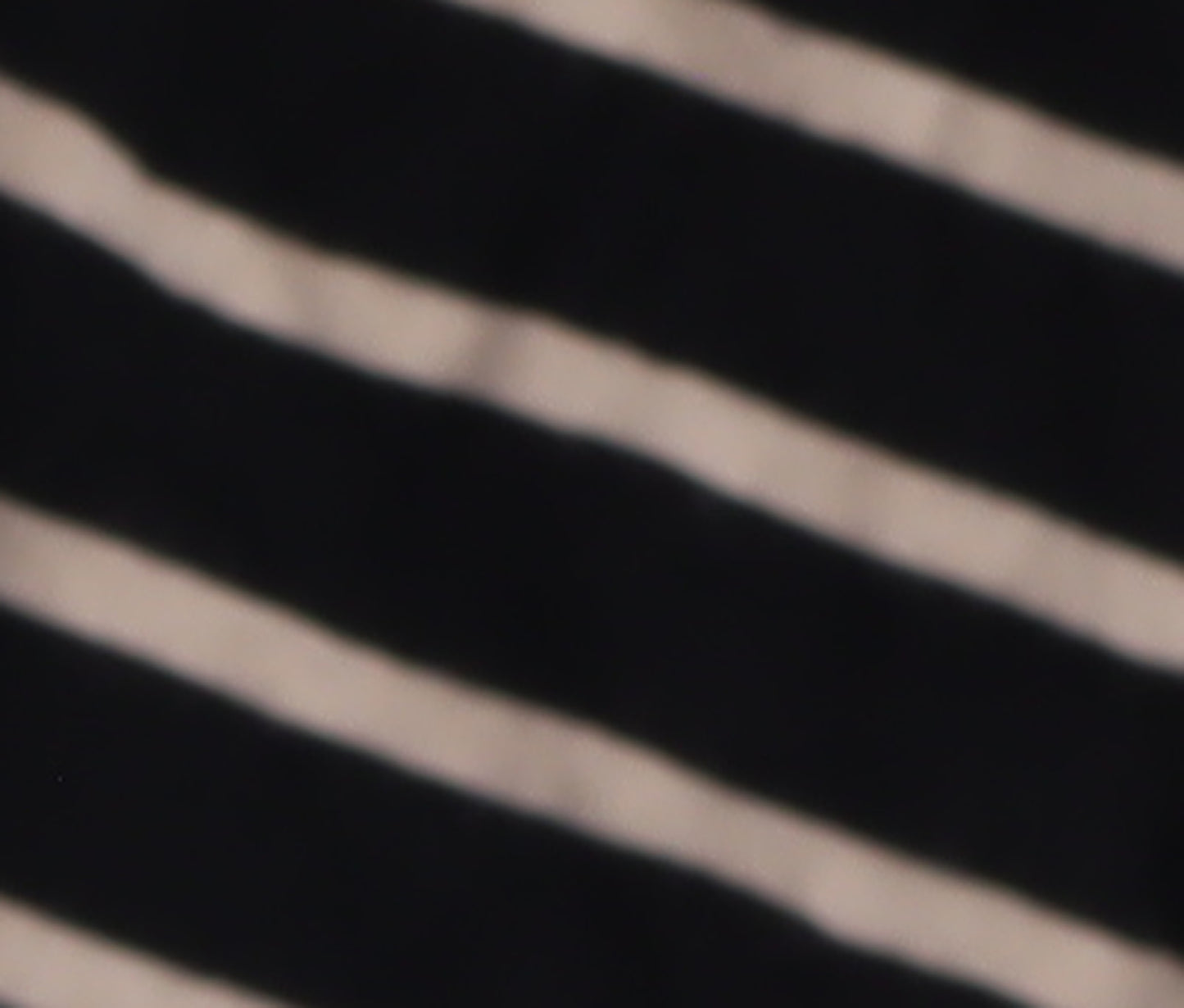 FatFace Women's Black Striped V-Neck Long Sleeve Top