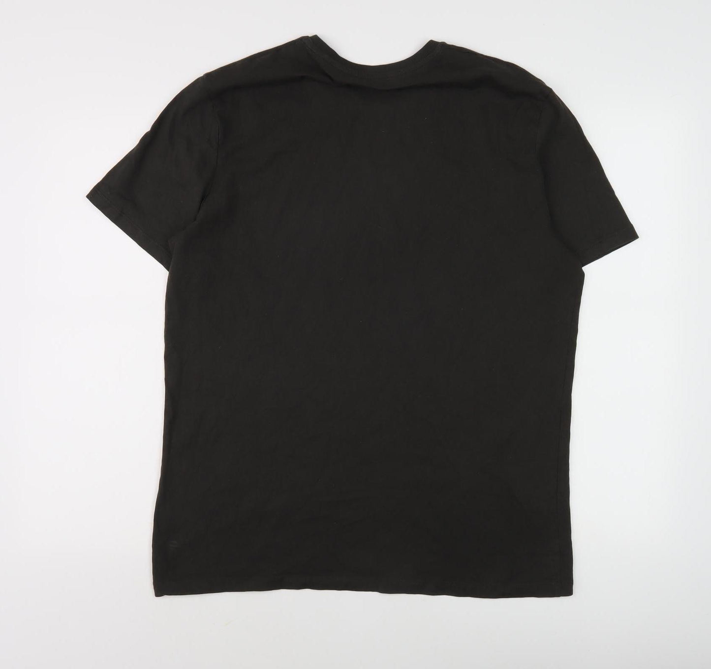 Guinness Men's Black Graphic Print T-Shirt - Large