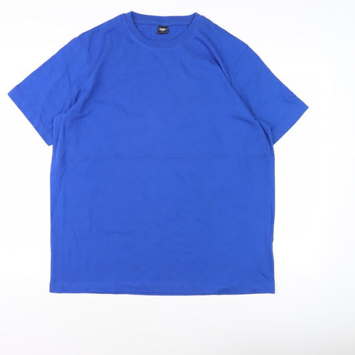Cotton Traders Men's Blue L T-Shirt