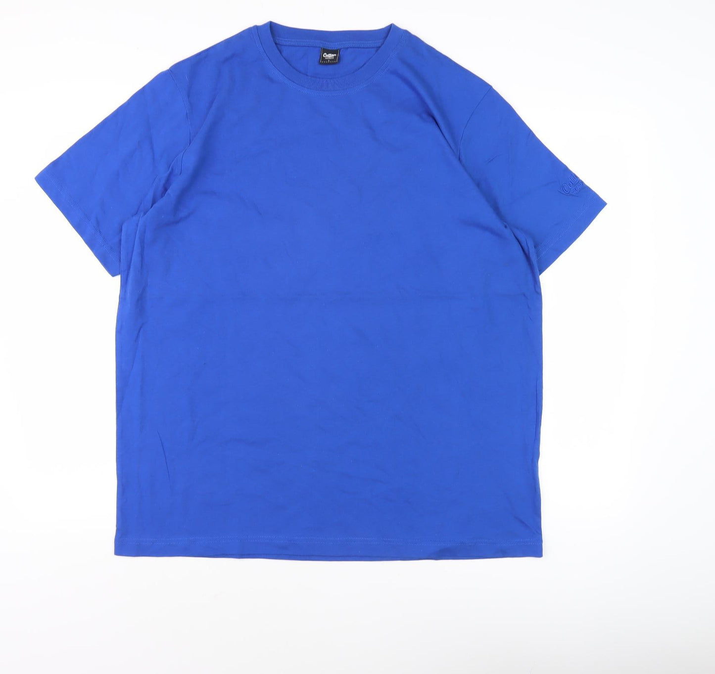 Cotton Traders Men's Blue L T-Shirt