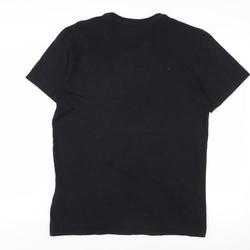 Levi's Men's Black Cotton Logo T-Shirt Size M