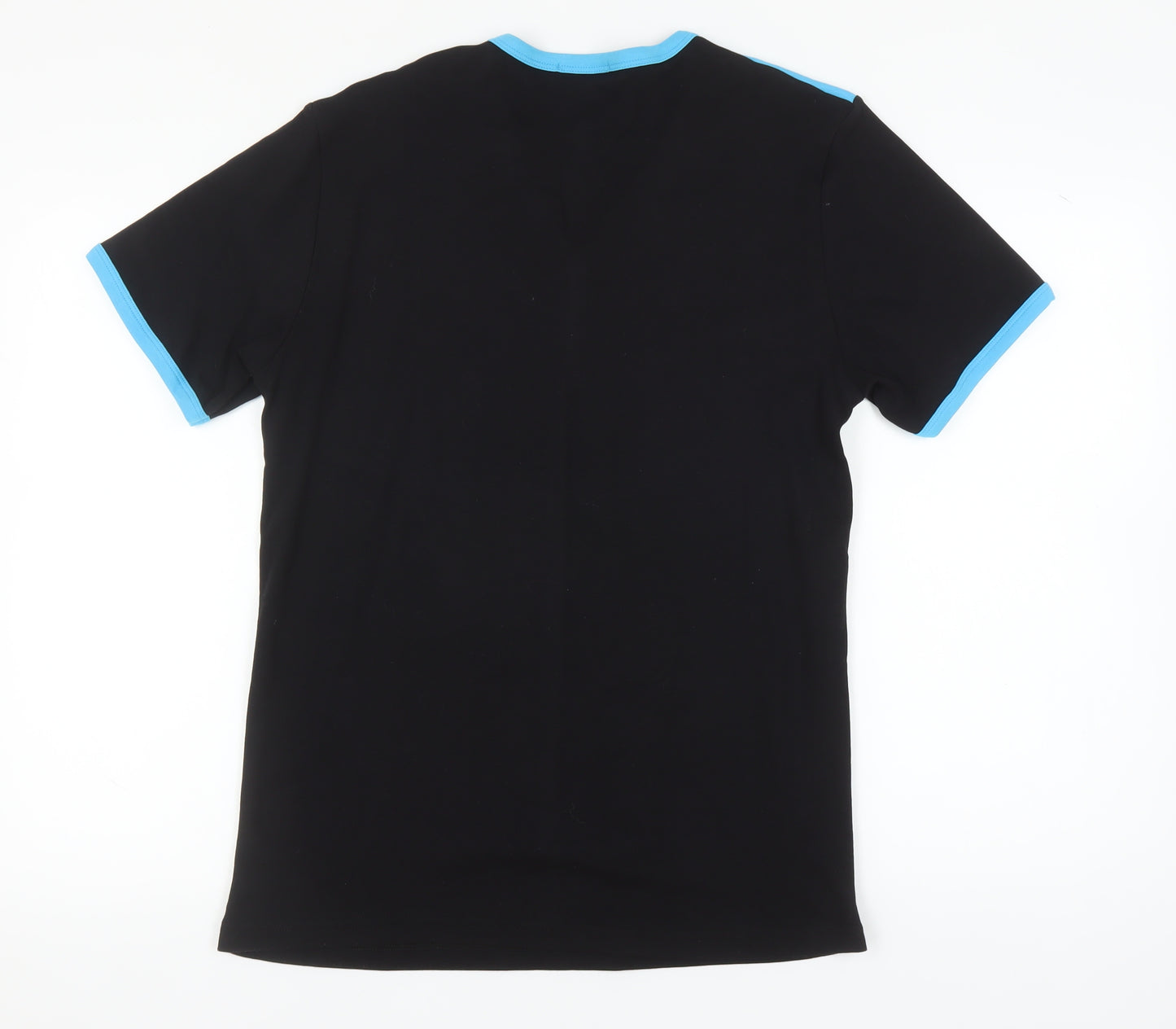 Emporio Armani Men's Black Blue T-Shirt, Size L