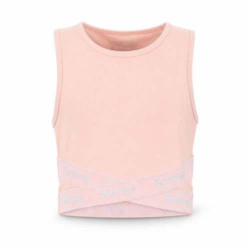 Firetrap Girls Pink Cropped Tank Top 7-8 Years