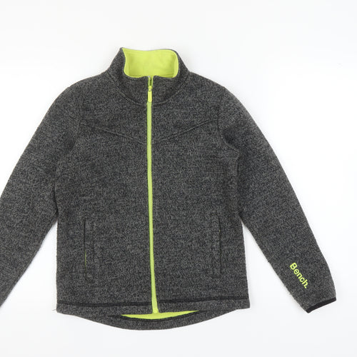 Bench Boys Grey Full Zip Casual Winter Jacket 11-12 Years