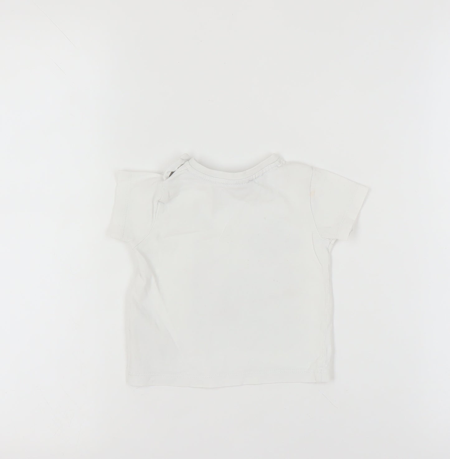 Jasper Conran Unisex Baby T-Shirt 9-12 Months White Whale