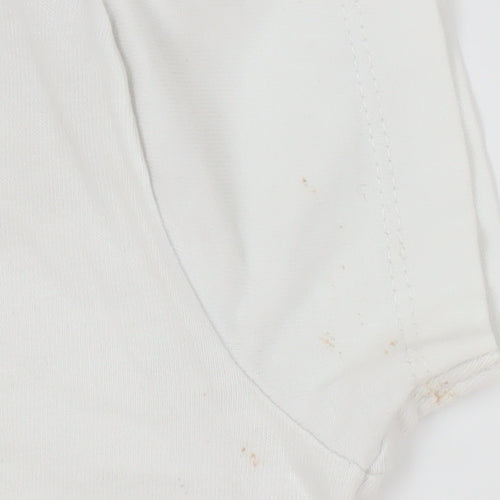Jasper Conran Unisex Baby T-Shirt 9-12 Months White Whale
