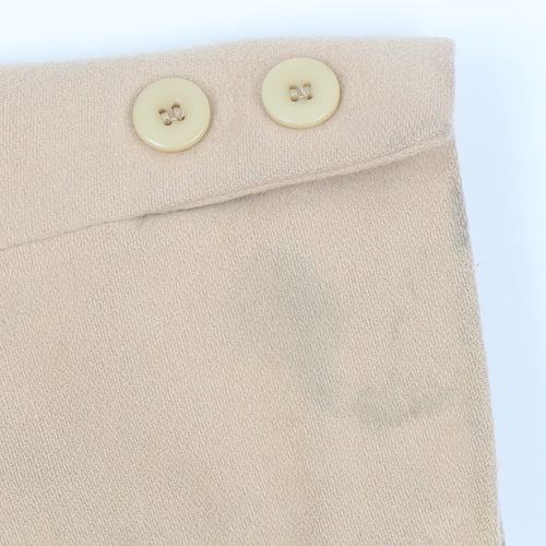 Jacques Vert Women's Beige Long Overcoat Size 12