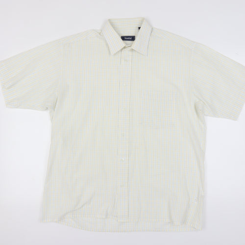 Tootal Men's Multicoloured Check Shirt - Large