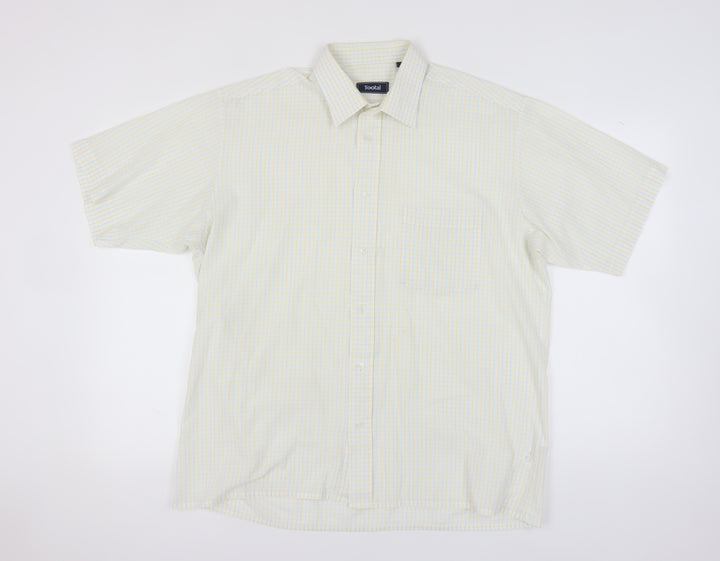 Tootal Men's Multicoloured Check Shirt - Large