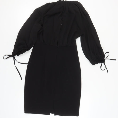 French Connection Black Sheath Dress, Women's Size 10