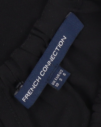 French Connection Black Sheath Dress, Women's Size 10