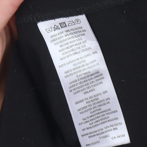 French Connection Black Sheath Dress, Women's Size 10