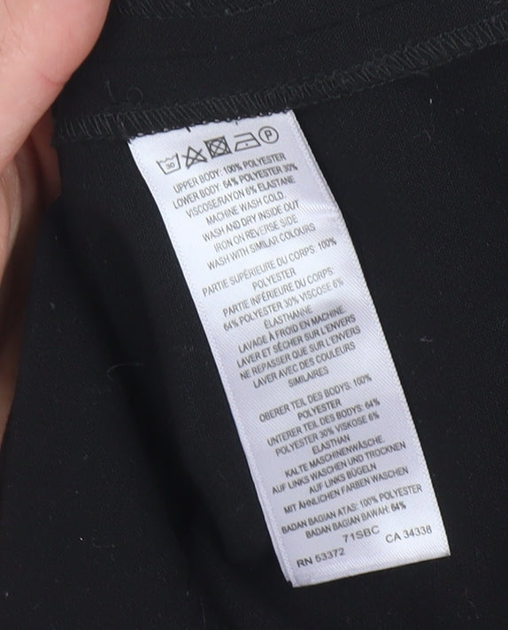 French Connection Black Sheath Dress, Women's Size 10