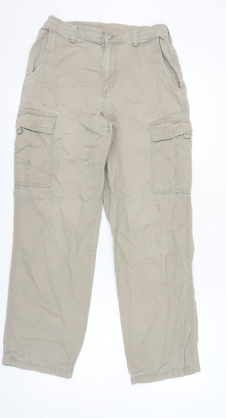 The North Face Men's Beige Cargo Trousers - Size 30