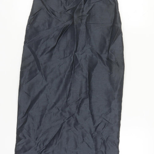 Sticky Fingers Black Long Linen Dress Size 8