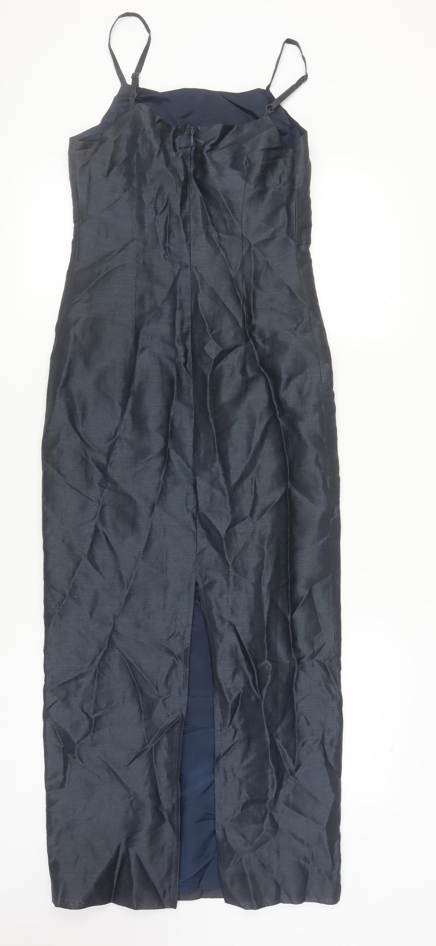 Sticky Fingers Black Long Linen Dress Size 8