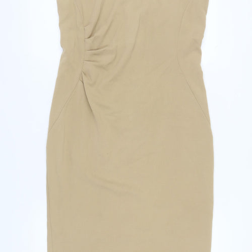 Phase Eight Beige Sheath Dress for Women, Size 14