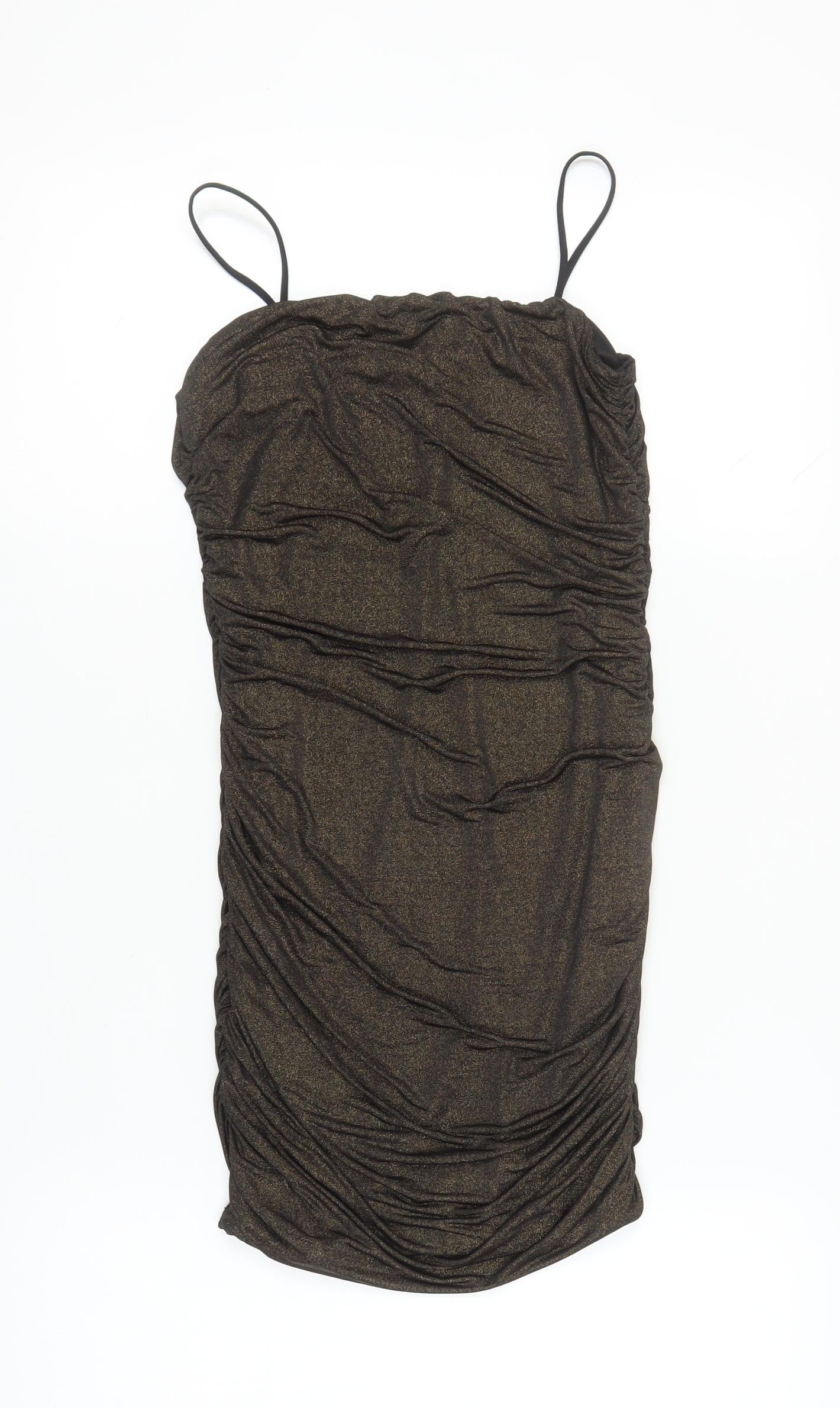 Select Women's Black Slip Dress - Size 10