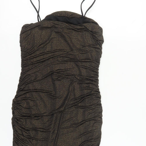 Select Women's Black Slip Dress - Size 10