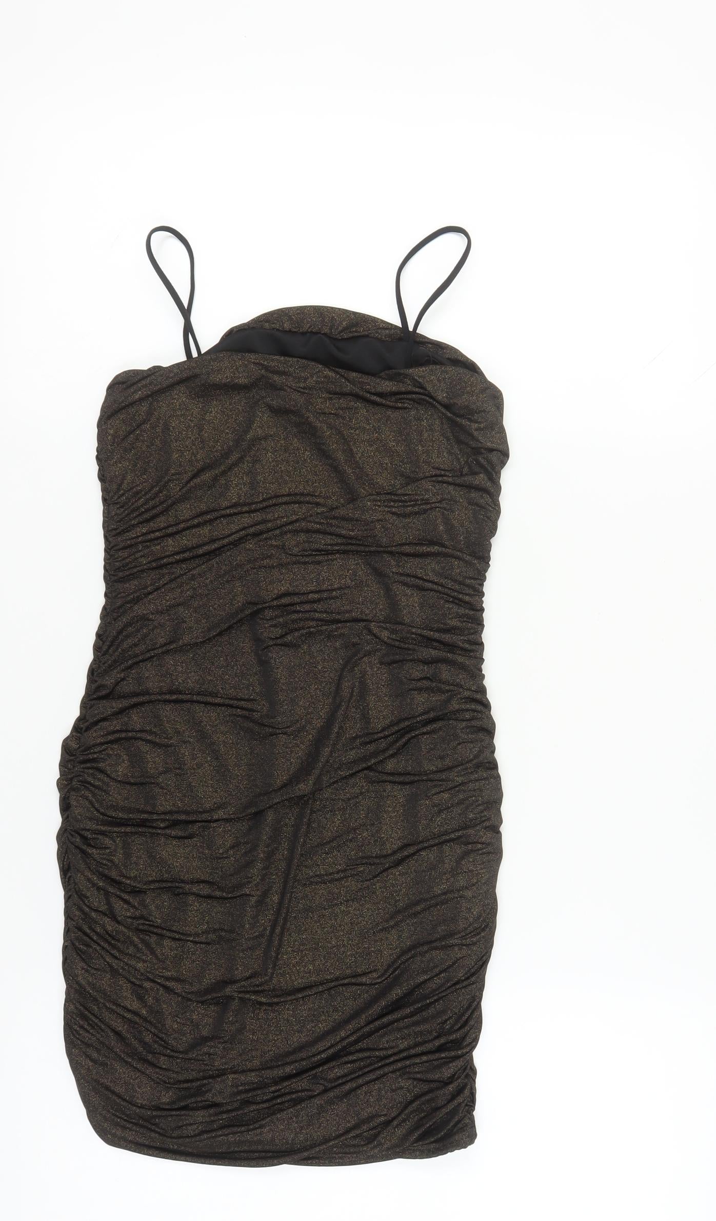 Select Women's Black Slip Dress - Size 10