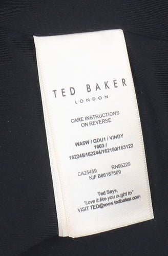 Ted Baker Women's Black Glitter Bodycon Dress