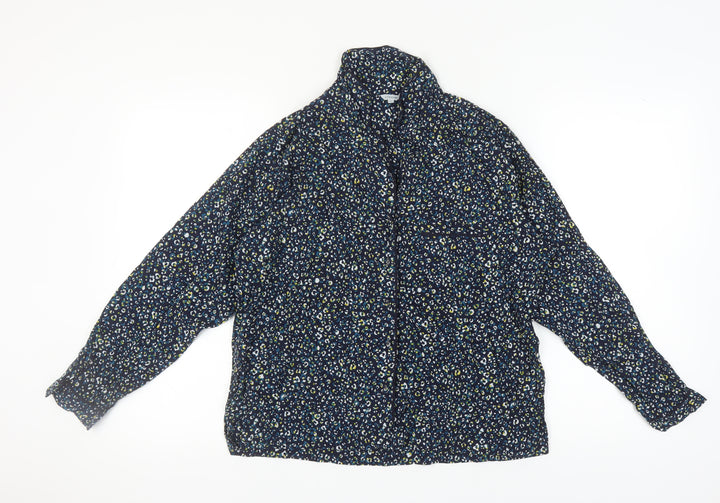 Jigsaw Women's Multicoloured Animal Print Shirt M