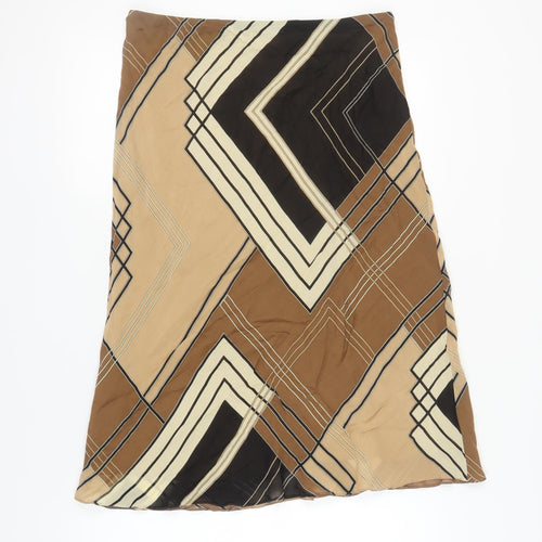 Marks and Spencer Women's Midi Geometric Skirt