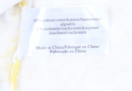 Laura Ashley Women's Yellow Floral Pullover Jumper Size 12