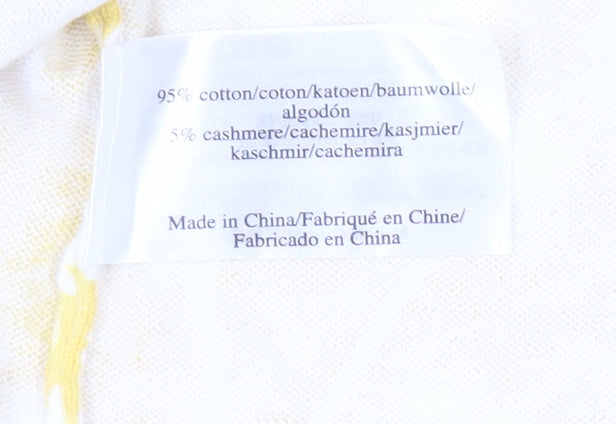 Laura Ashley Women's Yellow Floral Pullover Jumper Size 12