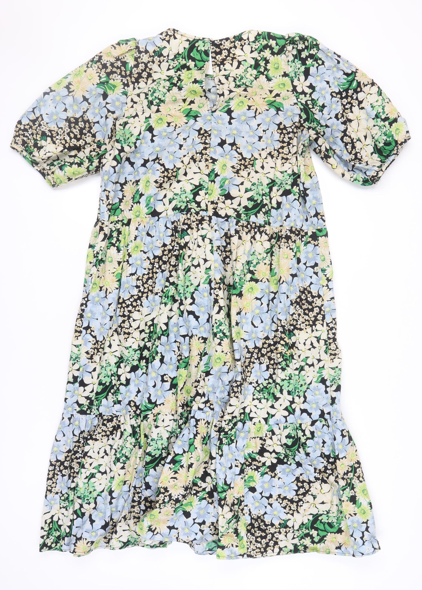 H&M Women’s Multicoloured Floral Dress, Size S