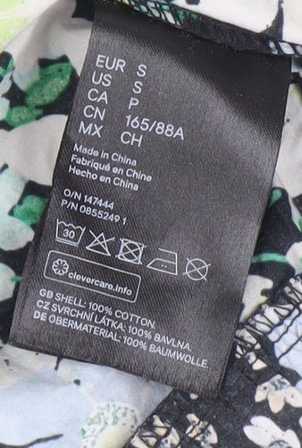 H&M Women’s Multicoloured Floral Dress, Size S