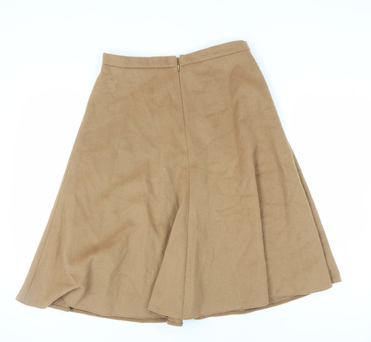 Marks and Spencer Women's Brown A-Line Skirt, Size 12