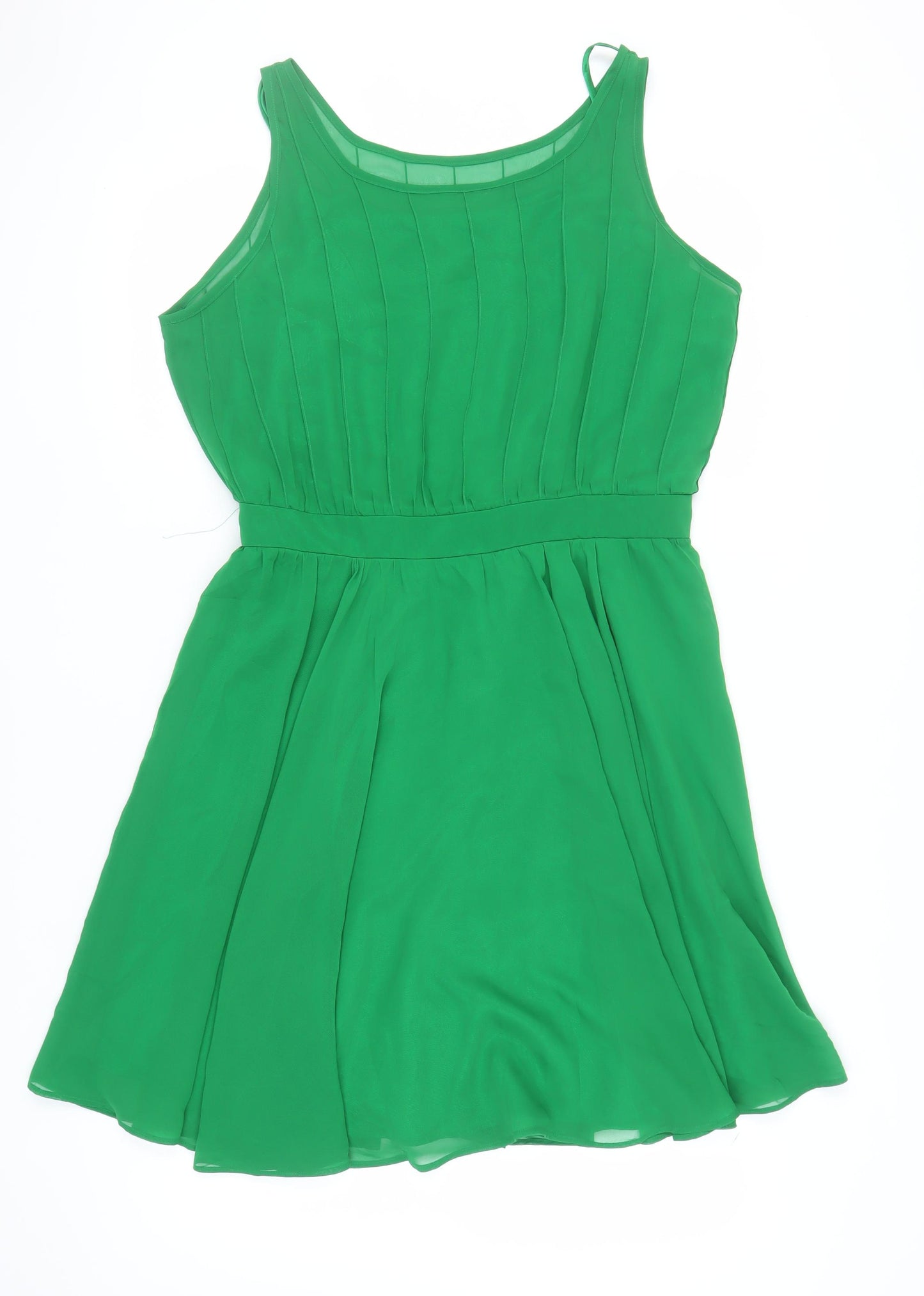 T.A.G. Women's Green Sleeveless Dress XL