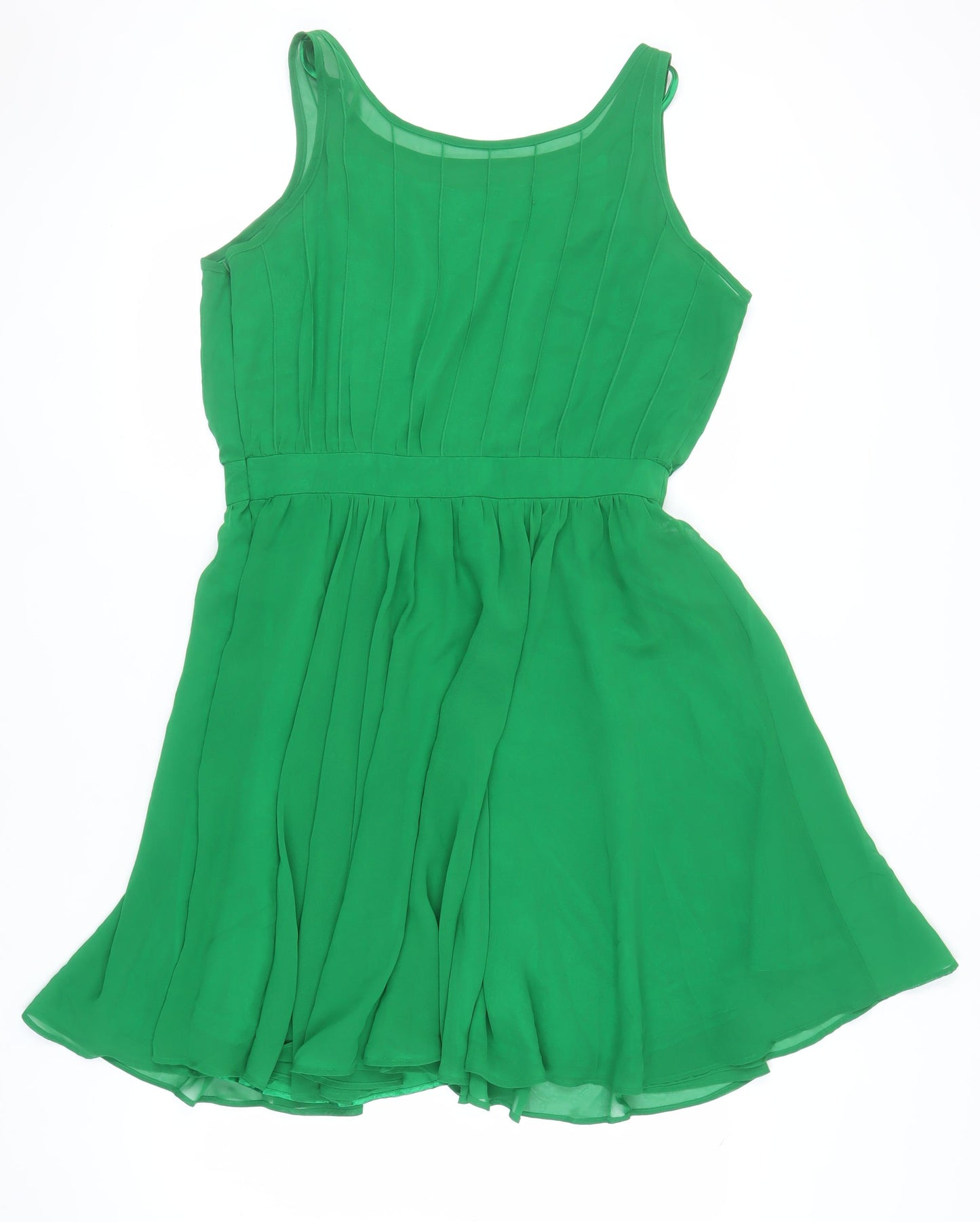 T.A.G. Women's Green Sleeveless Dress XL