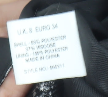 Minuet Petite Women's Black Sleeveless Dress Size 8