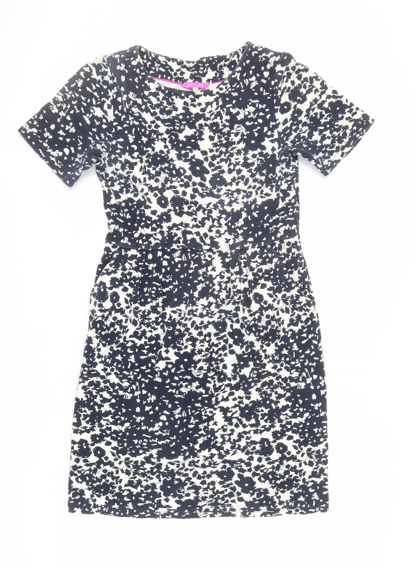 Joules Women's Multicoloured Floral Shift Dress Size 8