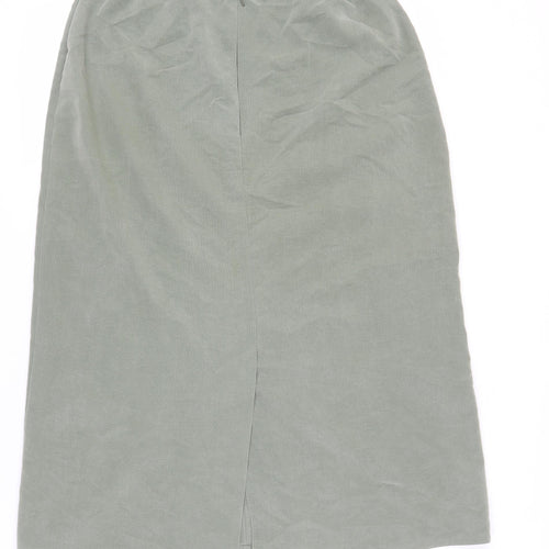 Style by EWM Women's Green Midi Pencil Skirt Size 16