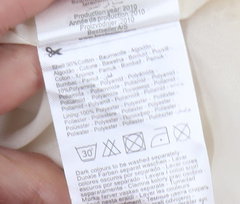 Vero Moda Beige Knit Cardigan, Size 12, Women's Wear