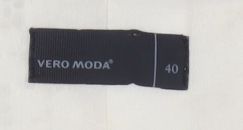 Vero Moda Beige Knit Cardigan, Size 12, Women's Wear